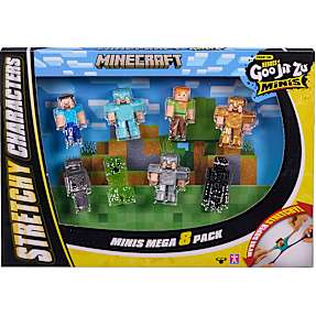 Goo Jit Zu Minecraft mini figurer 8 stk