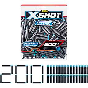 XShot genopfyldningspakke med 200 pile