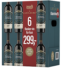 Primitivo di Manduria 15% 6x75cl