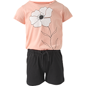 VRS børne shorts sæt str. 146/152 - pink