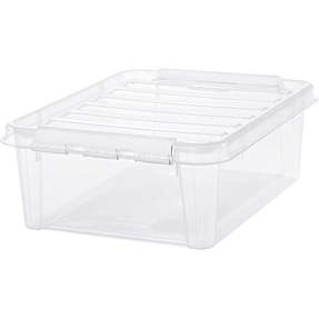 SmartStore Classic opbevaringskasse 20 liter - transparent