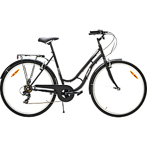 PUCH Simple dame cykel 28" - sort