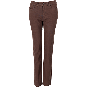 VRS Clara dame regular fit jeans str. 40 - brun