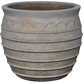 Milano antik terracotta krukke Ø54 H47 - brun