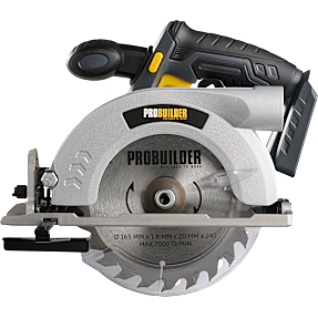 Probuilder rundsav 165mm 18V Li-on