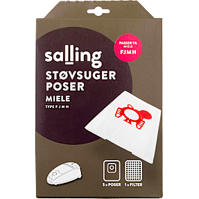 Salling støvsugerposer 5-pak til Miele