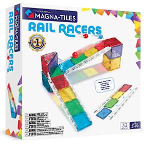 Magna-Tiles magnetisk byggesæt - 33 dele