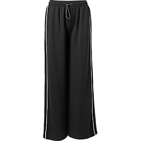 VRS dame wide sweatbukser str. S - sort