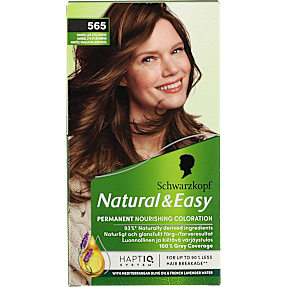 Nourishing Coloration permanent hårfarve 565 Mandel Lys Gyldenbrun m. olier