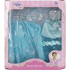 Crystal Dream Dress Up sæt - blå prinsesse