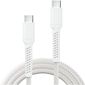 X2O Longlife 100W USB-C/C-kabel 3M - Hvid