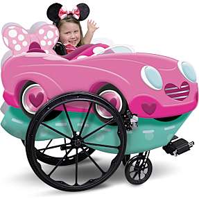 Disney Minnie Mouse bil kørestolscover
