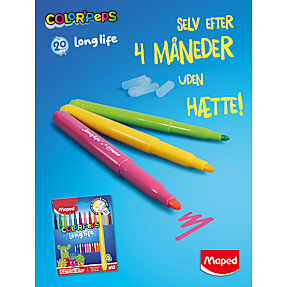 Maped Color pep's Long life tusser 12-pak