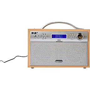 Prosonic DAB-400 radio DAB+/FM - træ