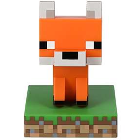 Minecraft Fox lampe - orange<BR>