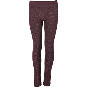VRS børne termo leggings str. 122/128 - bordeaux