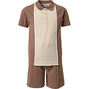 VRS børne shorts sæt str. 134/140 - beige