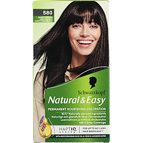 Nourishing Coloration permanent hårfarve 580 Mørk Fløjlsbrun m. olier