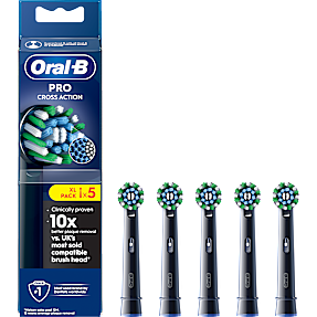 Oral-B Cross Action Black børstehoveder