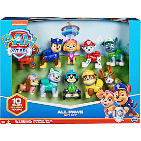 PAW Patrol figurer - All PAWs Celebration-gaveæske
