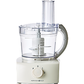 Køkkenchef food processor 450W 1L - hvid