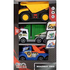 Car Mania Roadway Trio legetøjsbiler 3-pak
