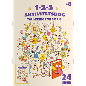 123 aktivitetsbog: tallæring for børn