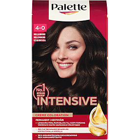 Intensive Creme Coloration permanent hårfarve 4-0 Mellembrun