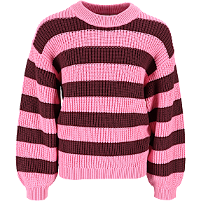 VRS børne strikbluse str. 134/140 - pink