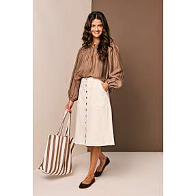 VRS dame nederdel str. 42 - beige