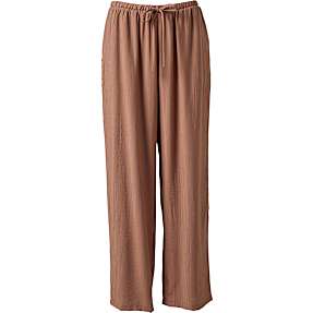 VRS dame bukser med struktur str. 2XL - brun