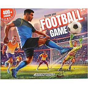 Create Your Football Game Stickersbog