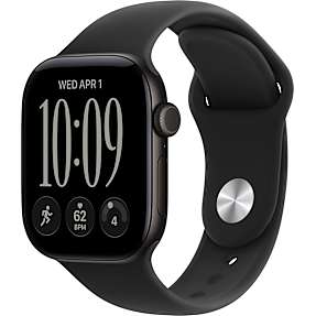 Apple Watch S12 GPS + Cell 42 mm - Black Aluminium S/M