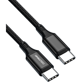 Oniverse USB-C til USB-C Ladekabel - Sort