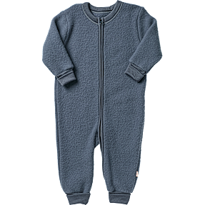 808 baby uld heldragt str. 56 - blå