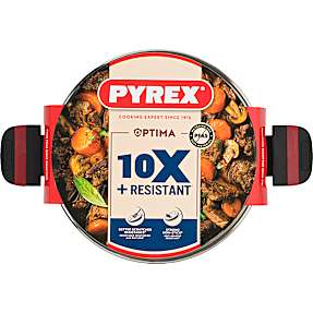 Pyrex gryde med låg - 4,1 liter