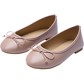 VRS børne ballerina med sløjfe str. 31 - beige