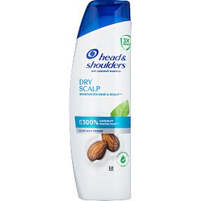 Antiskælshampoo m. mandelmælk tør hovedbund