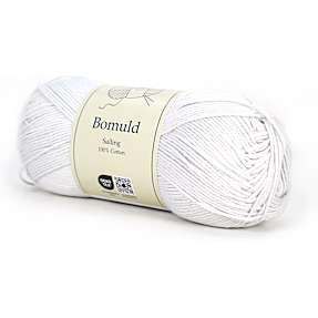 Salling bomuldsgarn - hvid 14173