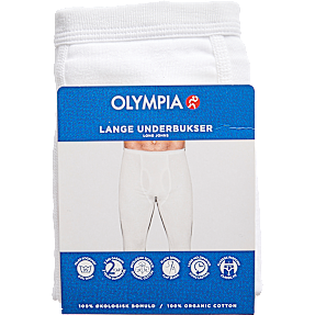Olympia herre underbuks str. XL - hvid