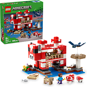 LEGO Minecraft Mooshroom-huse 21270