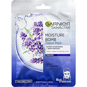 Moisture Bomb ansigtsmaske m. hyaluronsyre og lavendel