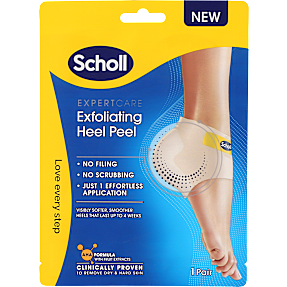 Exfoliating hælbehandling