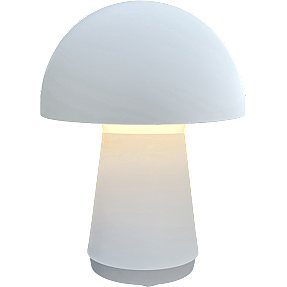 Touch bordlampe - mat hvid