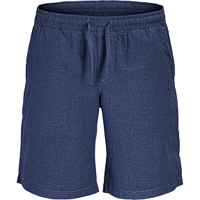 JJ REBEL herre shorts i hørblanding str. 2XL - mørkeblå