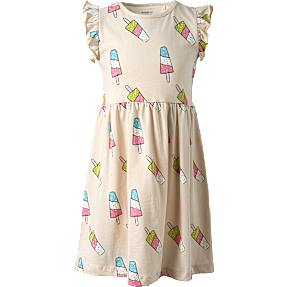 VRS børne kjole str. 86/92 - beige