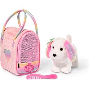 Pucci Pups malteser hund bamse 20 cm - multifarvet