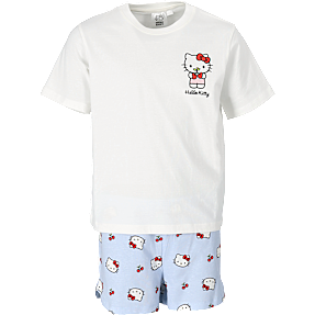 Hello Kitty pyjamas str. 122/128 - hvid