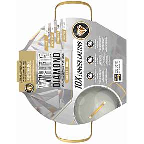 White Diamond gryde med låg - 4,9 liter