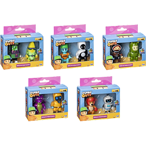 Stumble Guys figur 5,5 cm 2-pak – flere varianter – assorteret